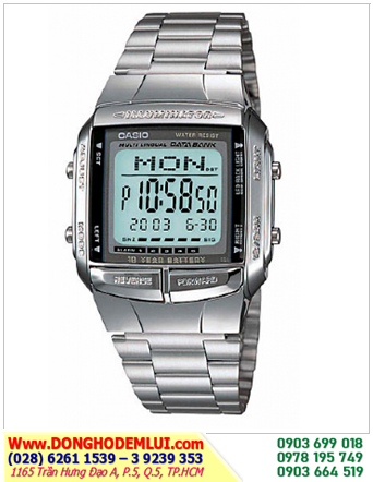 Casio DB-360-1DF; Đồng hồ điện tử iLLuminator Casio DATABANK DB-360-1DF chính hãng| Bảo hành 2 năm